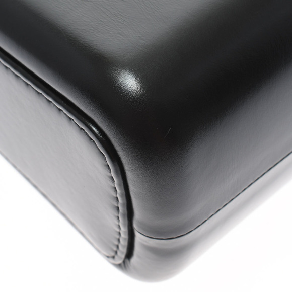 Chanel Black Gold Silver Hardware Vintage Calfskin Shoulder Bag - Picture 8 of 12